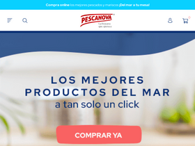 'pescanova.es' screenshot