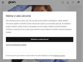 'glash.sk' screenshot