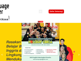 'kampunginggris.id' screenshot