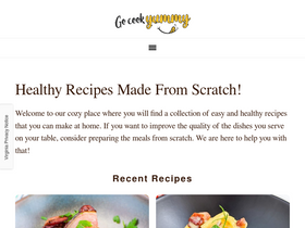 'gocookyummy.com' screenshot