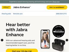 'jabraenhance.com' screenshot