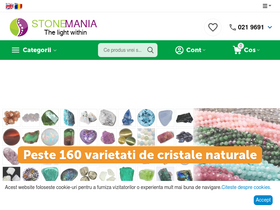 'stonemania.ro' screenshot