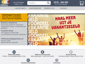 '123apparatuur.nl' screenshot