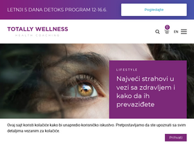 'totallywellness.rs' screenshot