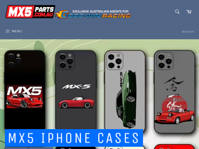 mx5parts.com.au homepage screenshot
