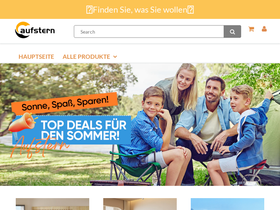 aufstern.de homepage screenshot