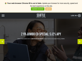 'seattlecu.com' screenshot