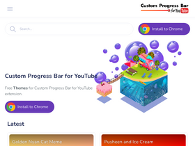 'custom-progress-bar.com' screenshot