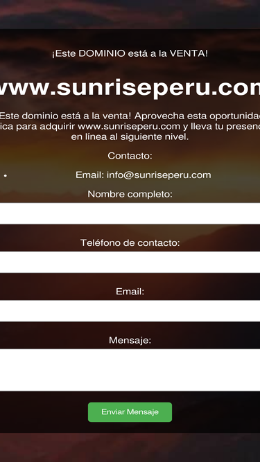 sunriseperu.com
