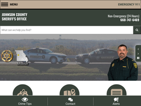 'jocomosheriff.org' screenshot