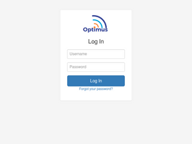 'optimustracking.com' screenshot