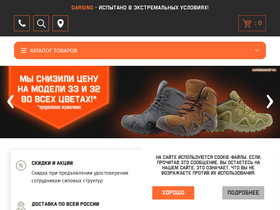 'garsingshop.ru' screenshot