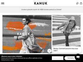 'kanuk.com' screenshot