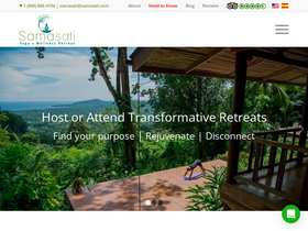 'samasati.com' screenshot