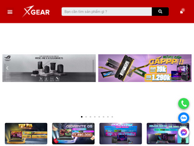 'xgear.net' screenshot