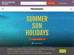 'travelbag.co.uk' screenshot
