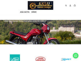 aksumotor.com homepage screenshot