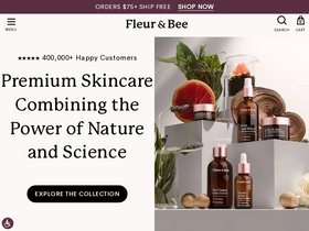 'fleurandbee.com' screenshot