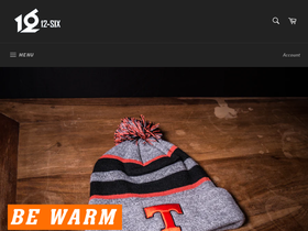 12-six.com homepage screenshot