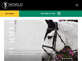 'worldequestriancenter.com' screenshot
