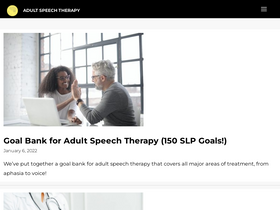 'theadultspeechtherapyworkbook.com' screenshot