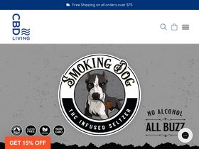 'cbdliving.com' screenshot