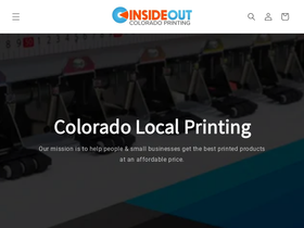 insideoutprinting.com homepage screenshot