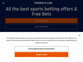 'freebets.com' screenshot