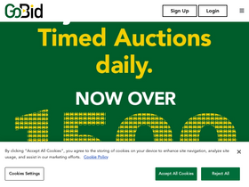 'gobid.co.za' screenshot