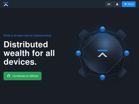 'scalaproject.io' screenshot