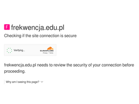 'frekwencja.edu.pl' screenshot