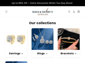 Maya Henry website screenshot