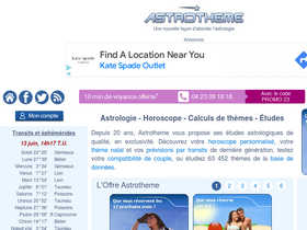 'astrotheme.fr' screenshot