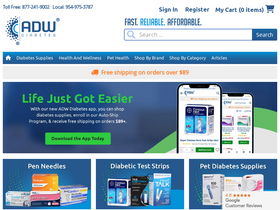 'adwdiabetes.com' screenshot