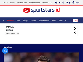 'sportstars.id' screenshot