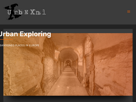 'urbex.nl' screenshot