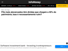 'infomoney.com.br' screenshot
