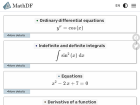 'mathdf.com' screenshot
