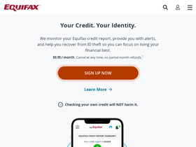 'equifax.com' screenshot