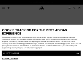 'adidas.ie' screenshot