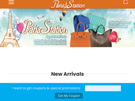 parisstation.com homepage screenshot