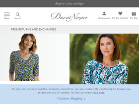 'davidnieper.co.uk' screenshot