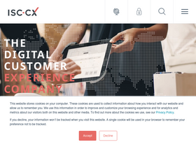 'isc-cx.com' screenshot