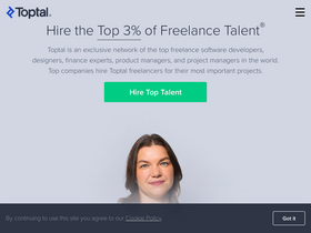 'toptal.com' screenshot