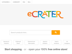 'ecrater.co.uk' screenshot