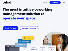 'cobot.me' screenshot