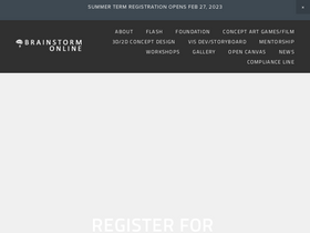 'brainstormschool.com' screenshot