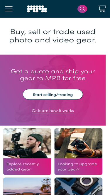 mpb used camera gear