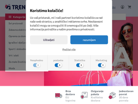 'trendzy.hr' screenshot