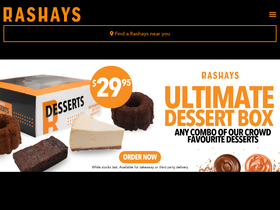 'rashays.com' screenshot